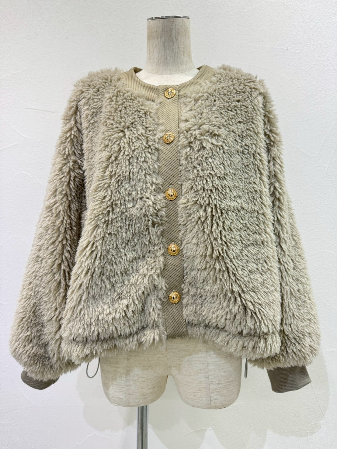 CYAN tokyo】 ご予約 シャギーボアドロストブルゾン | select shop CYAN tokyo】 ご予約 シャギーボアドロストブルゾン | select shop