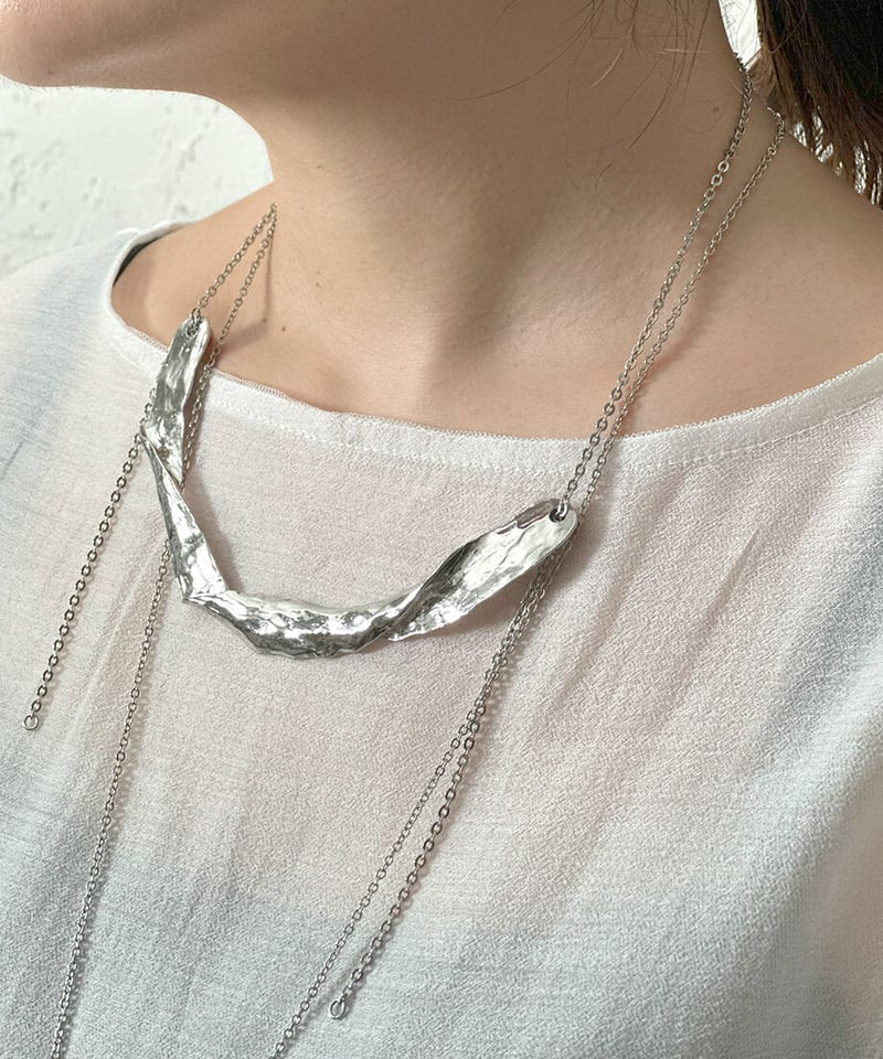 Sea'ds mara】 Texture necklace | select shop L...