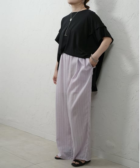 SHEER STRIPE EASY PT【ラスト1点】