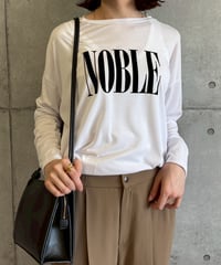 【ROSIEE】　ご予約  ソフトな風合いフロッキープリントTシャツ