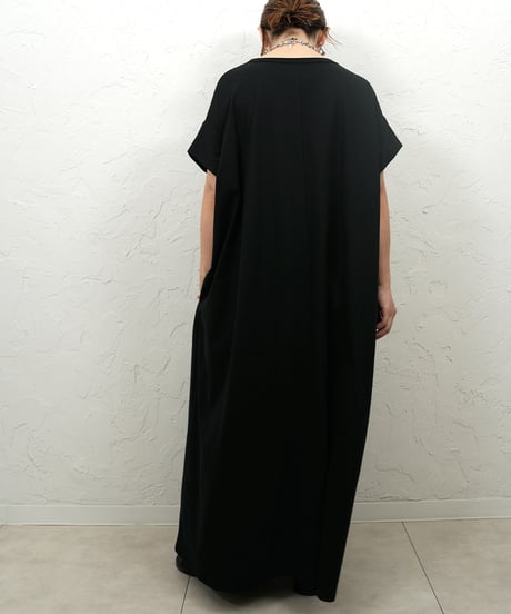 【Liren別注size】 Tucked Sleeve Jersey Dress　ラスト2点！