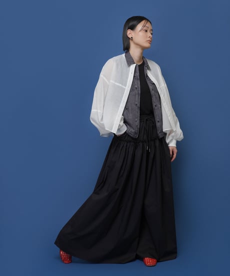 Soft rib short shirt ラスト１点！