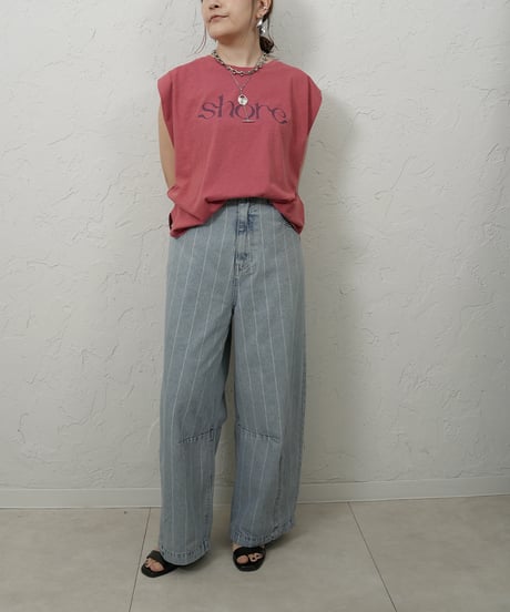 "SHORE"compact logo tee【ラスト1.2点】