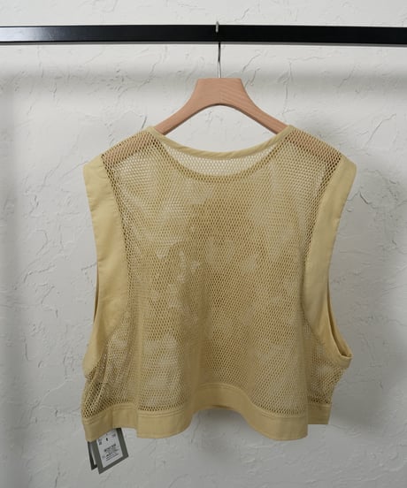 Eyelet race mesh tank【ラスト1点】