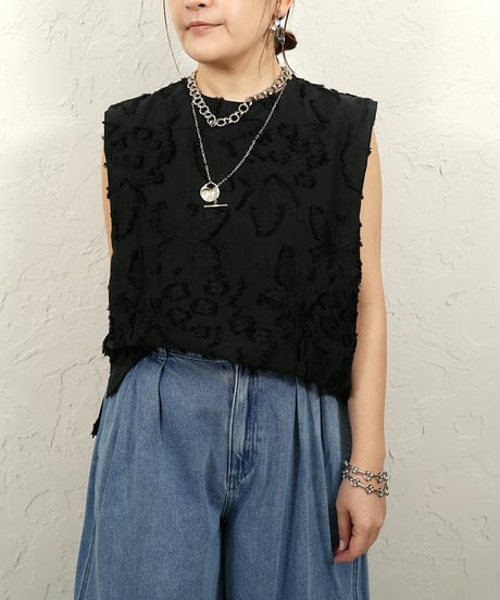 Jacquard vest