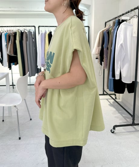 【CYAN TOKYO】ご予約  フレンチスリーブオーバースウェット
