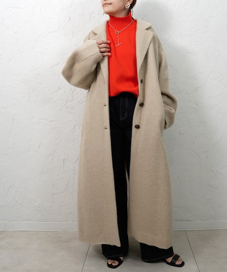 Wool long chester coat  残りわずか
