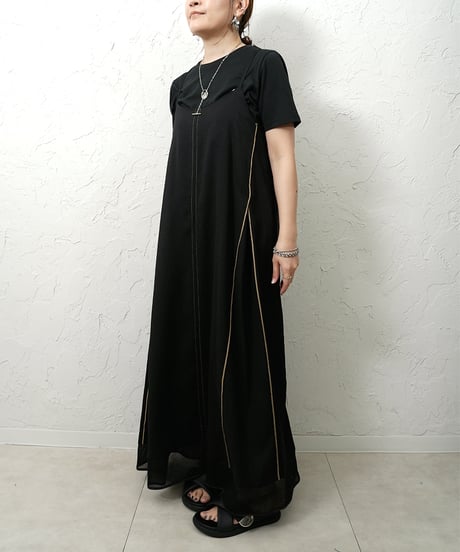 Merrow line camisole dress【ラスト2点】
