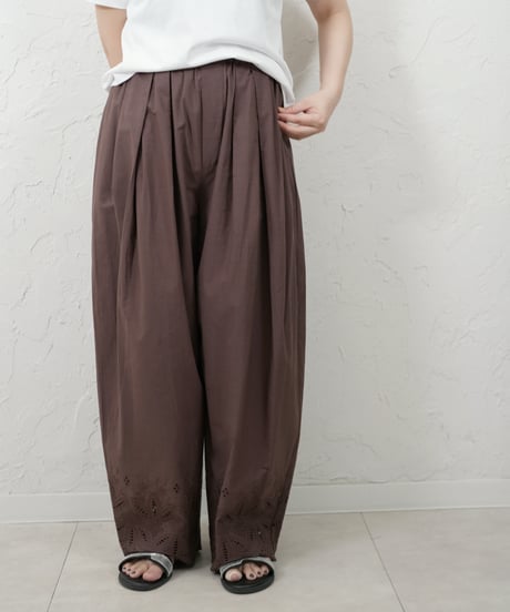 Hem race tack pants
