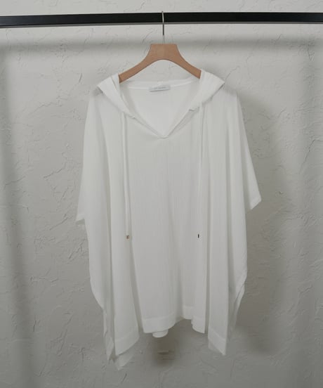 Sheer mesh poncho TOPS【ラスト1点】