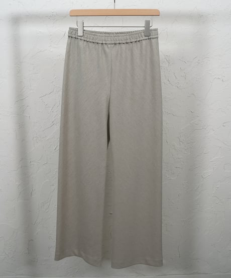 Linen touch　bias pants