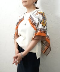 Scarf sleeve pullover【追加！ラスト1点】