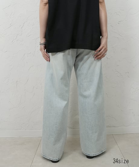 Liren別注size　再再販！ご予約　Draw string loose denim