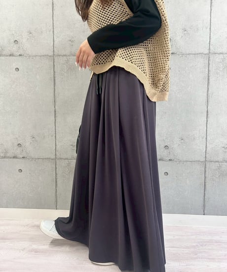Liren別注size Tuck wide easy pants【ラスト1点！】