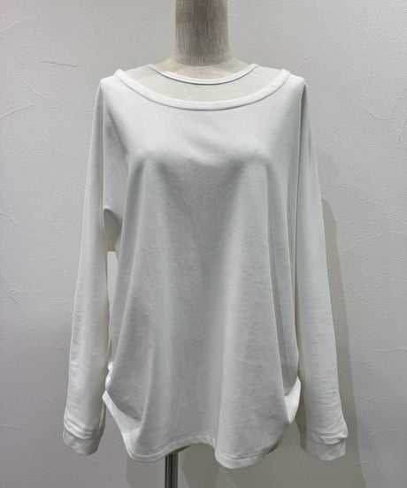 【CYAN tokyo】　ご予約  レイヤーネックドルマンTOPS