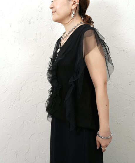 【Liren限定追加】再販！Tull rib tops ラスト2点