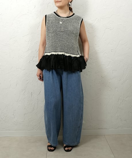 Fringe JQ knit ラスト1点❗️