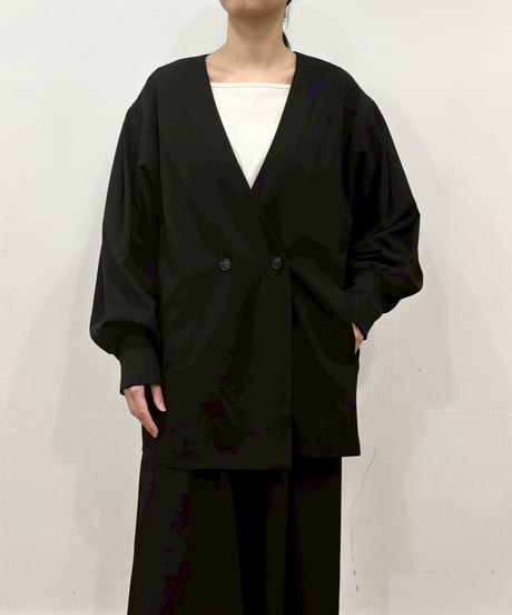 【siro de labonte】　ご予約  stretch flannel design jacket