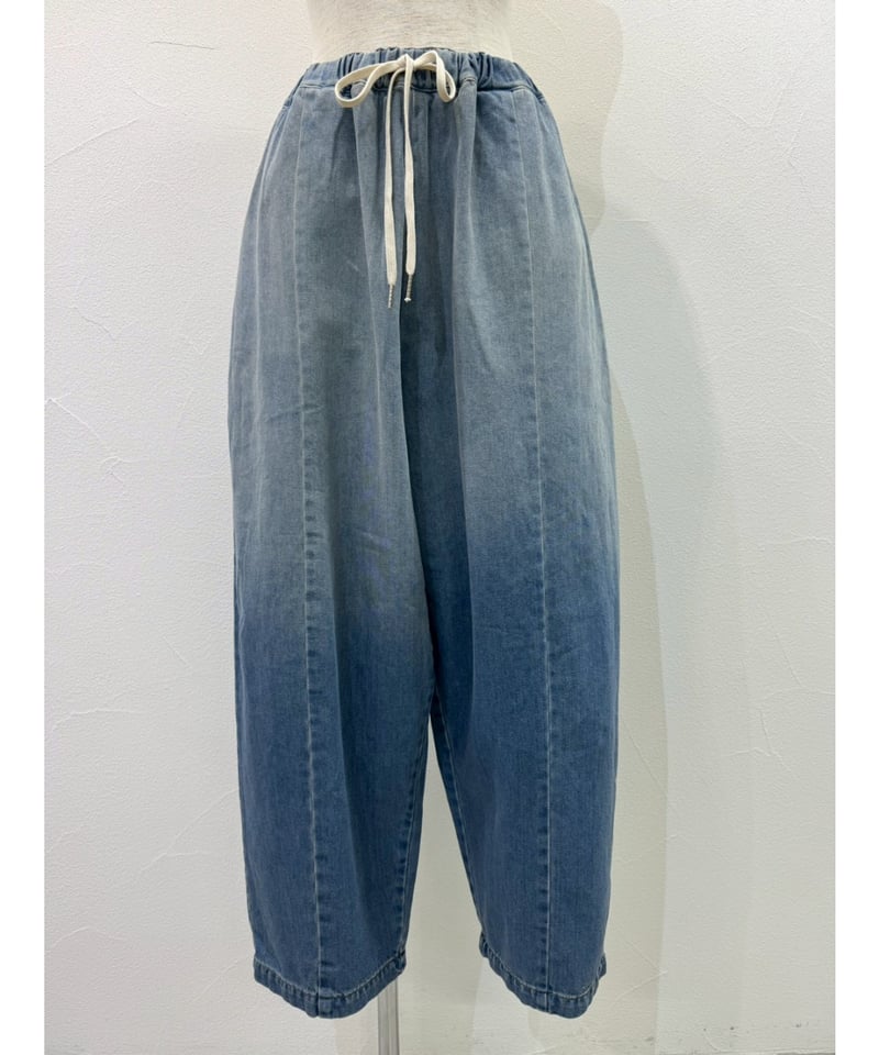 バルーンデニムブルゾン　yori yori ヨリ バルーンデニムブルゾン 36