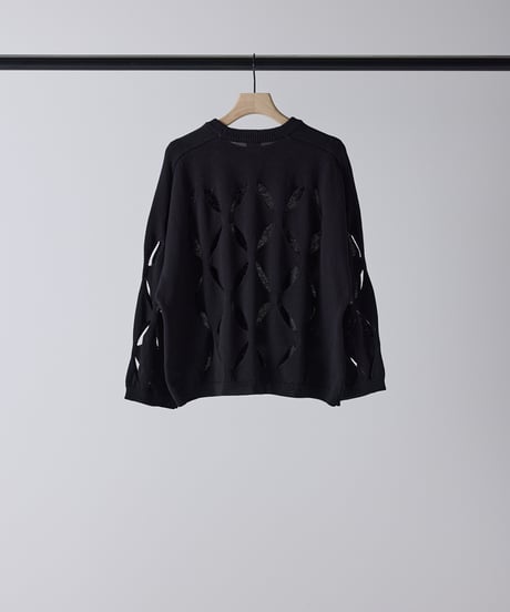 CUT OUT PATTERN PO【blackラスト1点】
