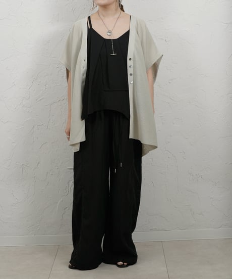 Cargo　linen blend　pants