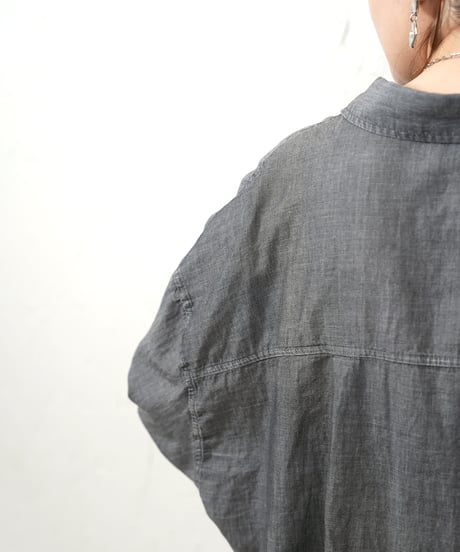 Sheer denim snap button　shirt【残り僅か！】