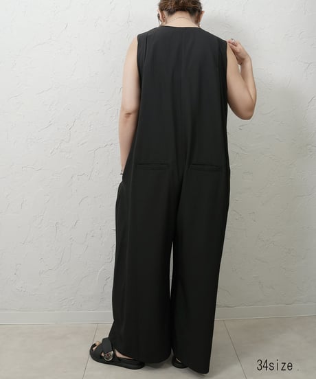 【Liren別注size】　Over tuck salopettes ラスト1点！