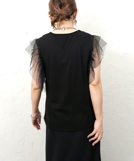 【Liren限定追加】再販！Tull rib tops ラスト2点