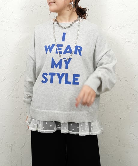 Dot tule tunic【ラスト1点】