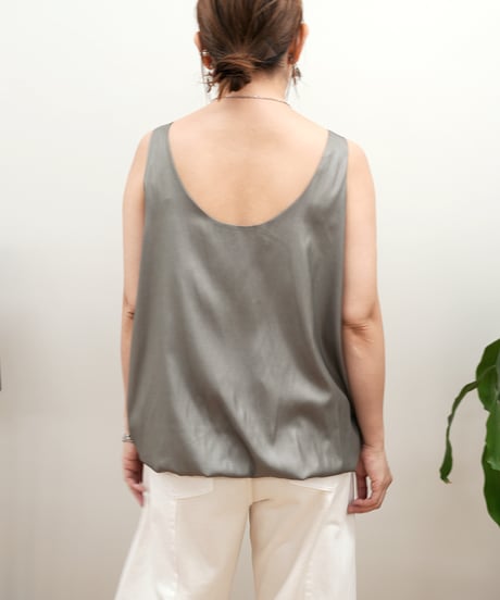 【Dignite collier】　ご予約  チンツ加工バルーンベスト