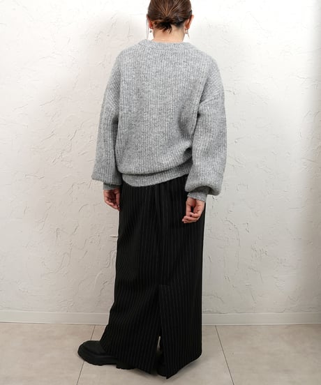 Wool knit【Whiteラスト2点】