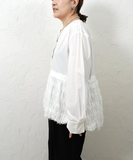Fur docking shirt【ラスト1.2点】
