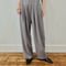 【siro de labonte】　ご予約  stretch flannel tuck easy pants