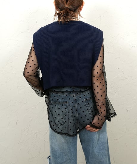 Dot tule tunic【ラスト1点】