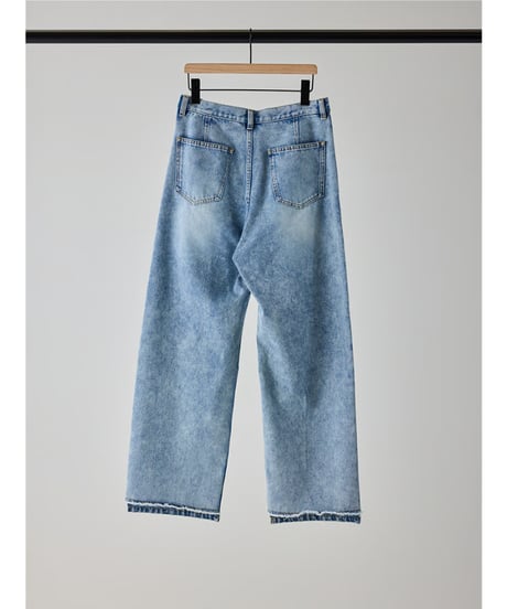 TUCK BELT DENIM PT【ラスト1点】
