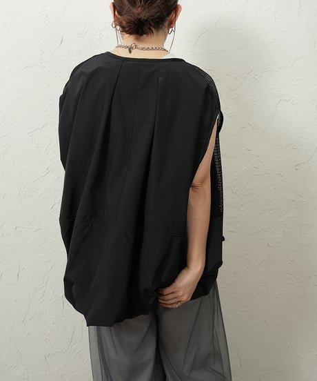 Mesh balloon gilet