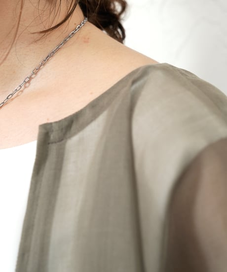 Sheer ZIP blouson【ラスト1点】