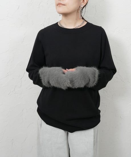 【siro de labonte】　ご予約  COTTON shaggy sleeve　p/o