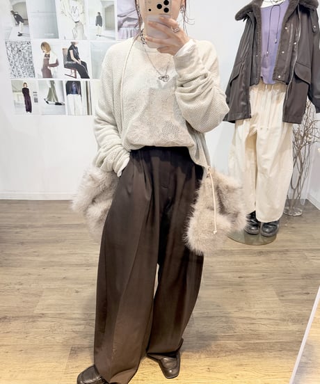 【PRIORITY】　ご予約 Liren別注size！ 2タックカーヴィーパンツ