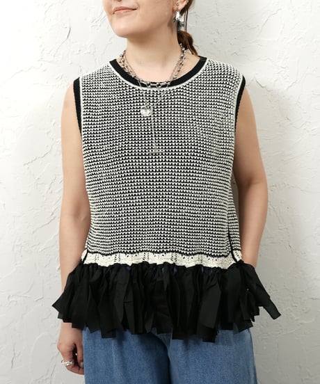 Fringe JQ knit ラスト1点❗️