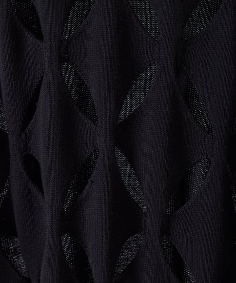 CUT OUT PATTERN PO【blackラスト1点】
