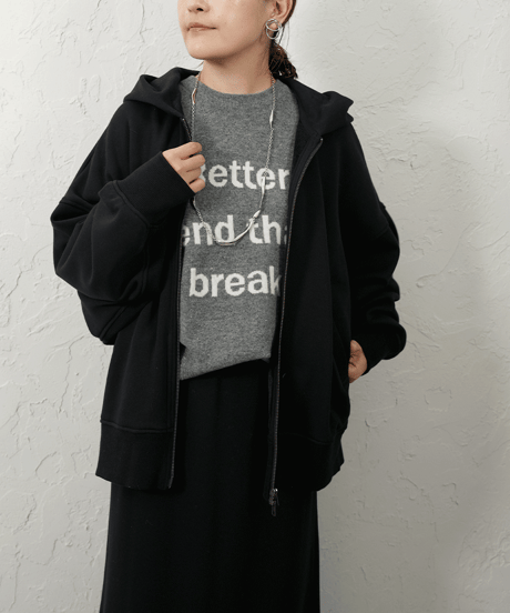 FAMMET hoodie blouson【offラスト1点】