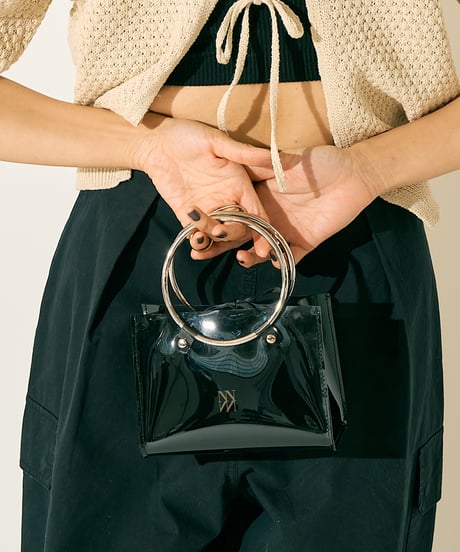 【YENN】　ご予約 RING CLEAR BAG MINI