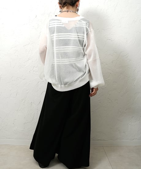 Conpact sheer cardigan【ラスト1点】