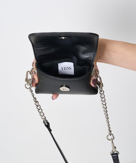 【YENN】　ご予約　再販　CHAIN BELT POUCH