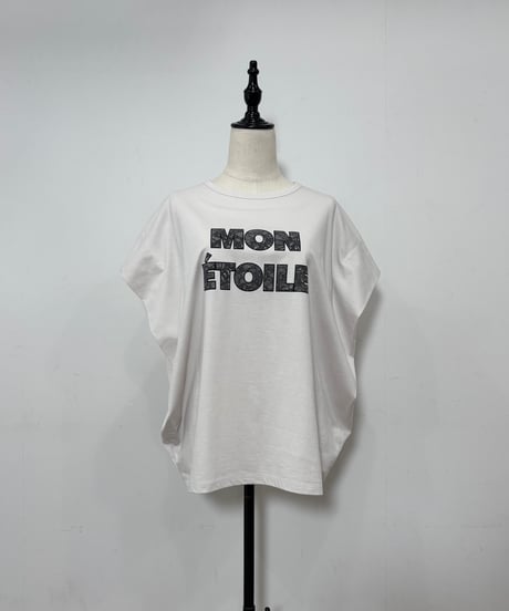 【siro de labonte】　ご予約   highgage cotton MON ETOILE tucksleeve T