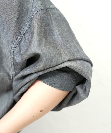 Sheer denim snap button　shirt【残り僅か！】