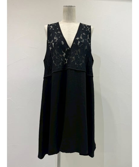 Side slit race combi tunic【ラスト1点】