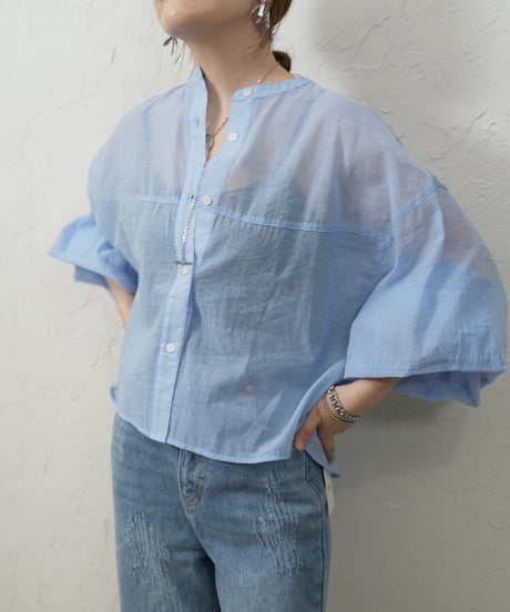 Soft rib short shirt ラスト１点！