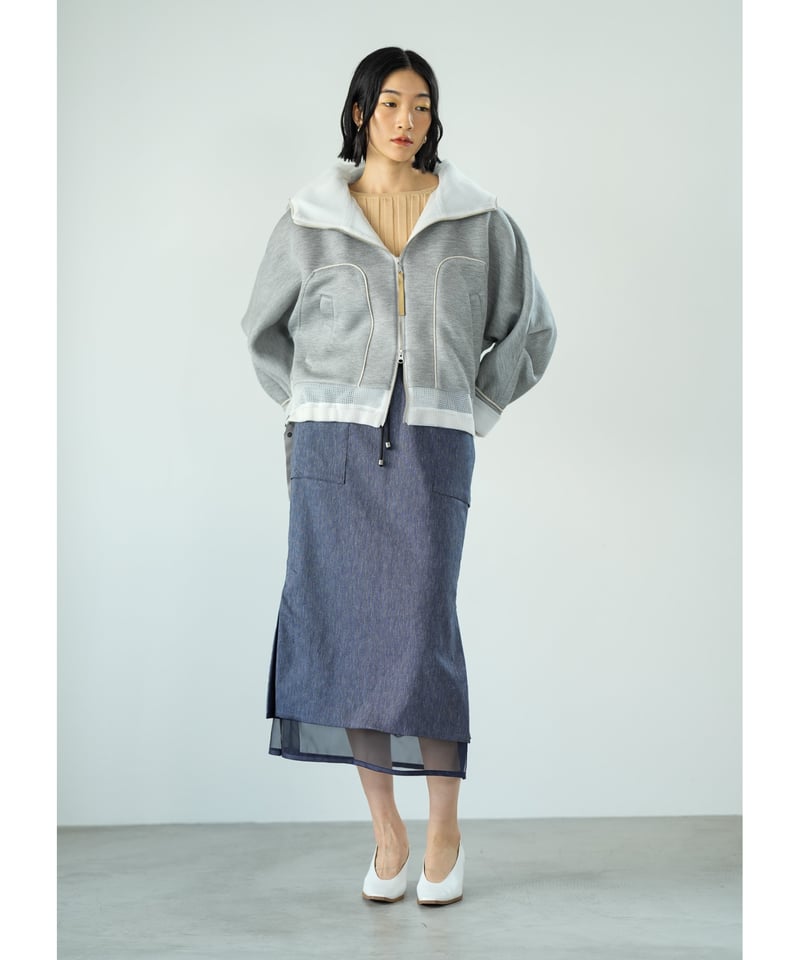 【新品未使用】lumierシアーダンボールフーディー/アイボリー　タグ付き 予約]シアーダンボールフーディー/アイボリー – Lumier